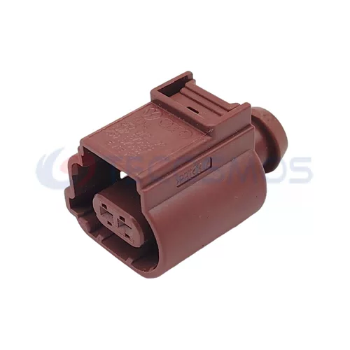 Waterproof Wire Connector Electric Handbrake Rear Brake Cylinder Engine Plug for Car 2 Pin Female 1J0973802 1J0973702A - image 4